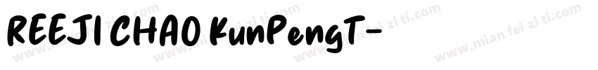 REEJI CHAO KunPengT字体转换